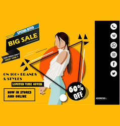 Poster Of Sale Clothing Banner