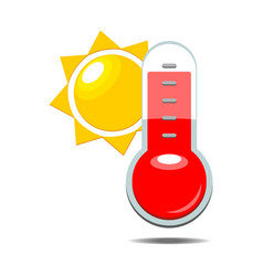 Thermometer Hot Weather Icon