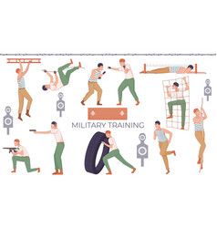 Military Training Flat Set