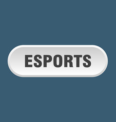 Esports Button Rounded Sign On White Background