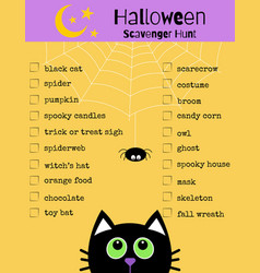 Halloween Scavenger Hunt Funny Game For Kids