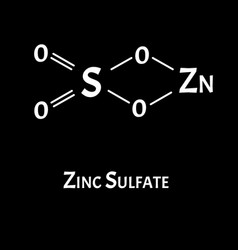 Zinc Sulfate Is A Molecular Chemical Formula