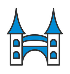 Amusement Park Entrance Icon