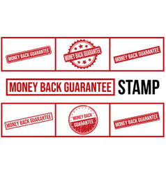 Money Back Guarantee Rubber Stamp Seal