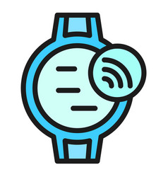 Wifi Tracker Icon Flat