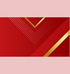 Abstract Red And Gold Background