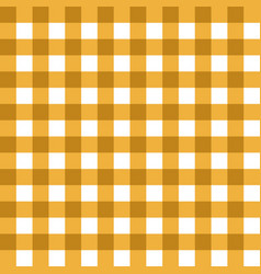 Seamless Orange Gingham Pattern