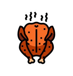 Chicken Smoked Color Icon