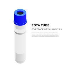 Edta Vacutainer Tube For Trace Metal Analysis