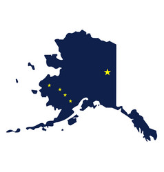 Map Of Alaska High Detailed Country