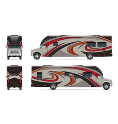 Rv Template Vehicle Branding Mock Up Side Front