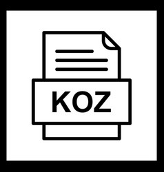 Koz File Document Icon