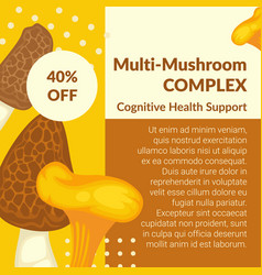 Multi Complex Cognitive Health Support Mushrooms