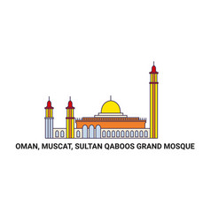 Oman Muscat Sultan Qaboos Grand Mosque Travel