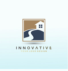 Mortgage Broker Finance Firm Real Estate Logo