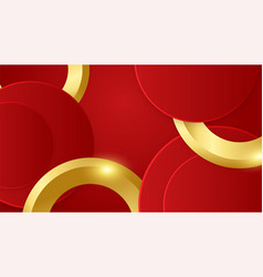 Abstract Red And Gold Background