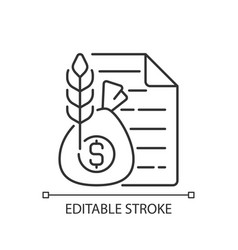 Commodity Broker Linear Icon