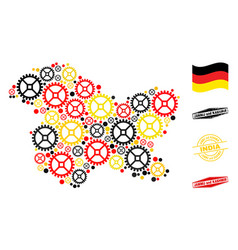 Gear Composition Jammu And Kashmir State Map