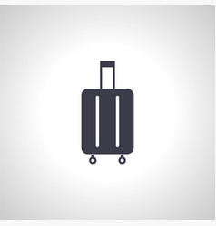 Suitcase Isolated Icon Suitcase Isolated Icon