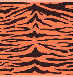 Tiger Leather Flat Seamless Pattern Wild