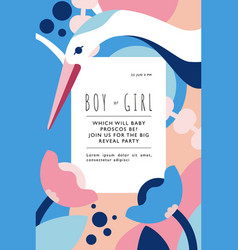 Gender Reveal Invitation