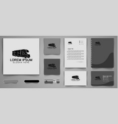 Truck Food Logo Business Branding Package