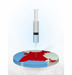 Vaccination India Injection A Syringe