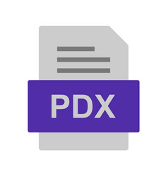 Pdx File Document Icon