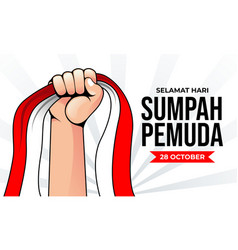 Celebrate Of Sumpah Pemuda Or Youth Pledge Day