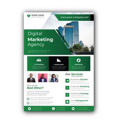 Digital Markiting Agency Flyer Design Template