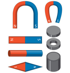 Set Of Magnet Isolated