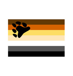 Gay Bear Pride Flag In Format