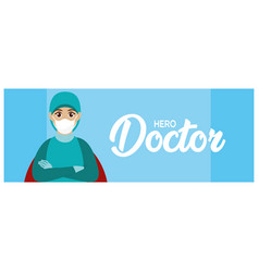 Isolated Medical Icu Doctor Hero Banner