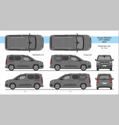 Toyota Proace City Verso Van L1 L2 2018-present