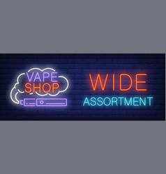 Wide Assortment Vape Shop Neon Sign