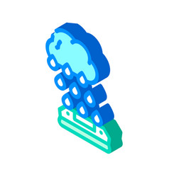 Rain Sensor Isometric Icon