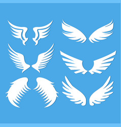 Angel wings icon Royalty Free Vector Image - VectorStock