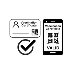 Covid Vaccination Certificate Icon