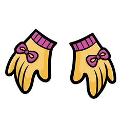 Cartoon Gloves For Girls