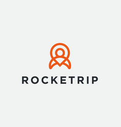 Rocket People Logo Icon Design