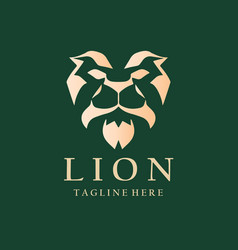 Lion Head Logo Design Template