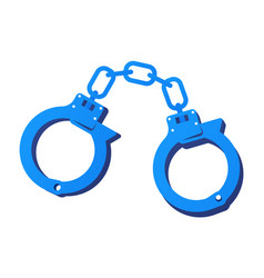 Handcuffs - Modern Flat Design Style Single