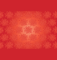 Red Chrysanthemum Flower On Background