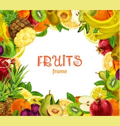 Exotic Fruits Frame