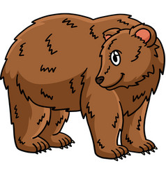 Mama Bear Cartoon Colored Clipart