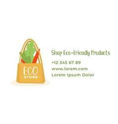 Shop Eco Friendly Products Business Card