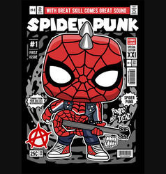 Pop Art Spider Punk