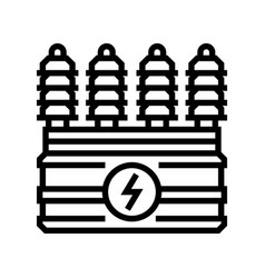 Energy Electricity Line Icon