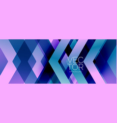 Geometric Background Adorned With Dynamic Arrows