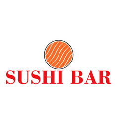 Round Sushi Roll Logo